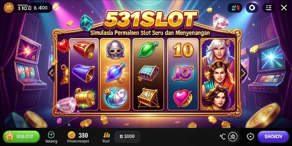 Tampilan antarmuka dan gameplay seru di 531SLOT.