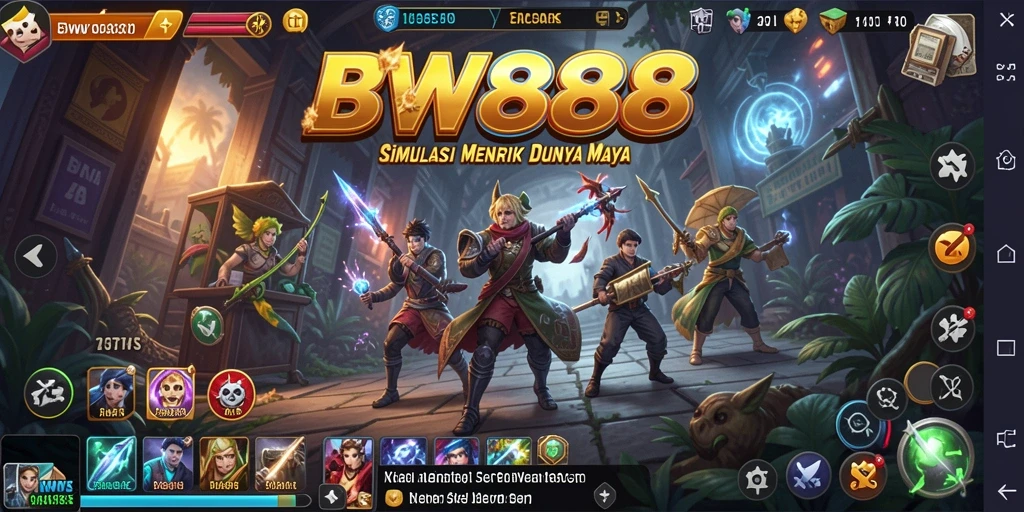 Gameplay BW888 yang menarik dengan petualangan simulasi.