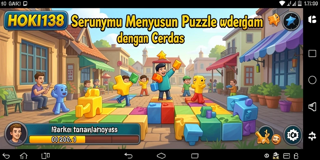 Gameplay seru HOKI138 yang menantang teka-teki.