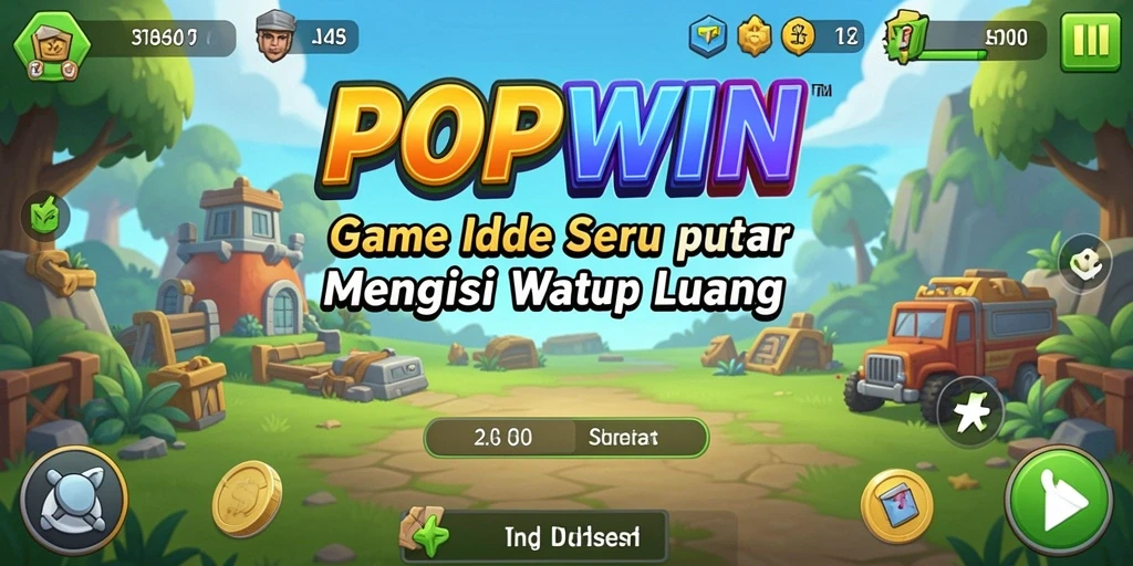 Screenshot dari gameplay POPWIN yang menunjukkan momen seru dalam permainan Idle.