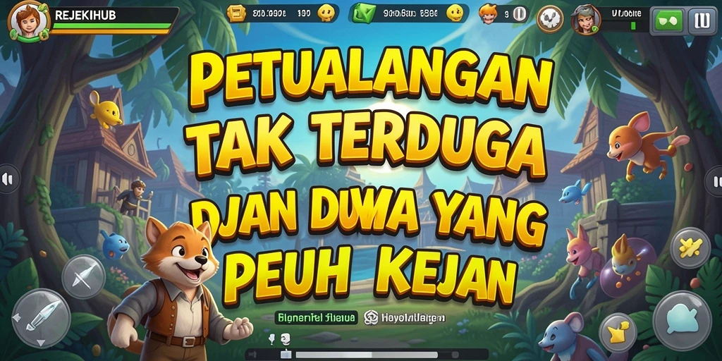 Tampilan gameplay seru dari REJEKIHUB yang penuh tantangan.